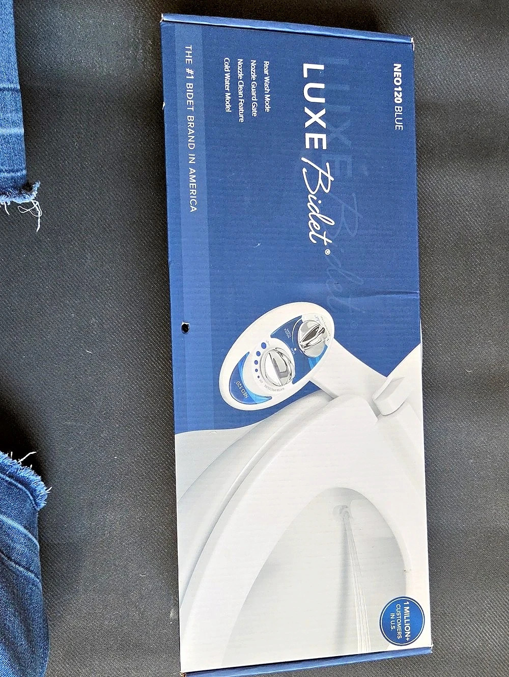 LUXE Bidet Neo 120 White Bidet Attachment NWT - Never out of the Box